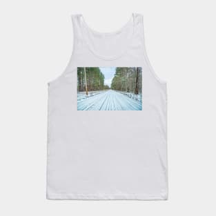 January Snow Day Tank Top